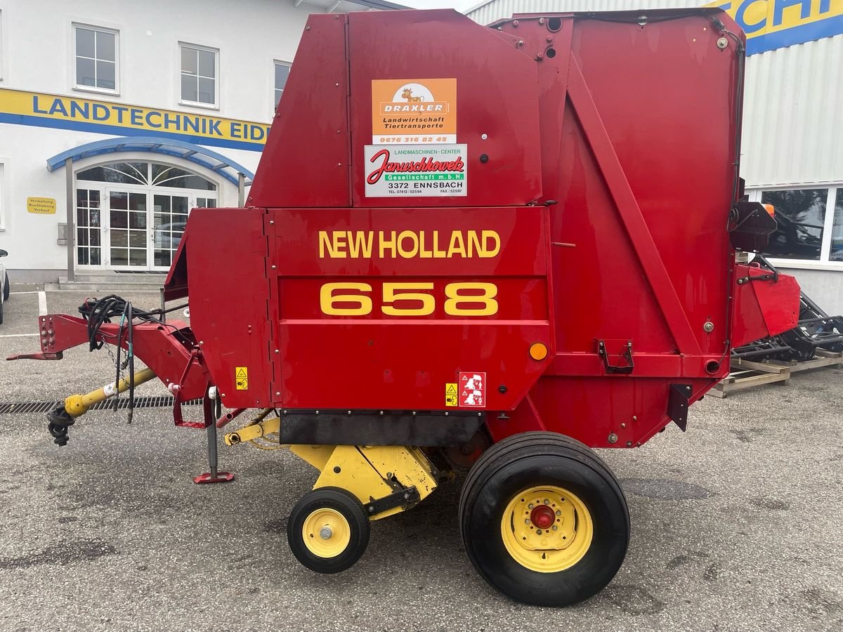 Rundballenpresse van het type New Holland 658, Gebrauchtmaschine in Burgkirchen (Foto 4)