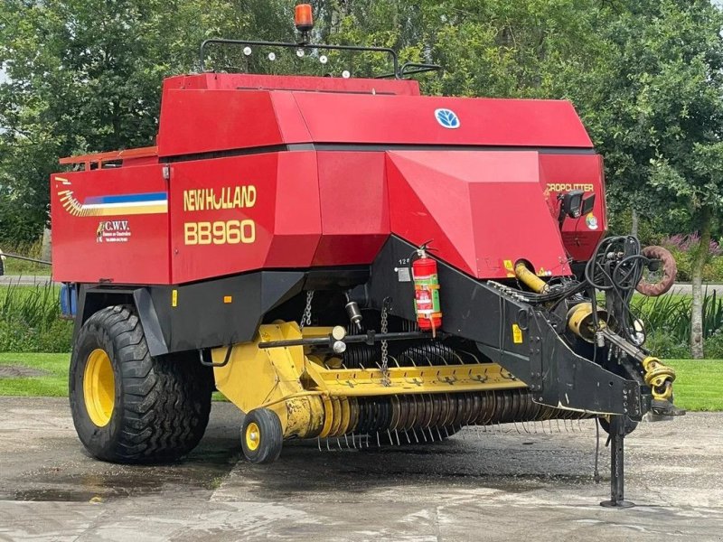 Rundballenpresse tipa New Holland BB 960 120x90 Balenpers Grootpakpers, Gebrauchtmaschine u Ruinerwold