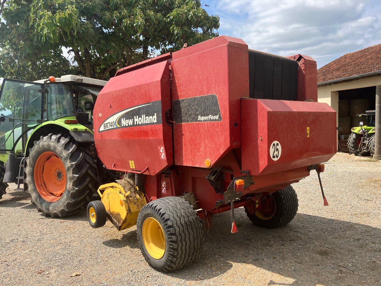 Rundballenpresse a típus New Holland BR 740, Gebrauchtmaschine ekkor: MORLHON LE HAUT (Kép 2)