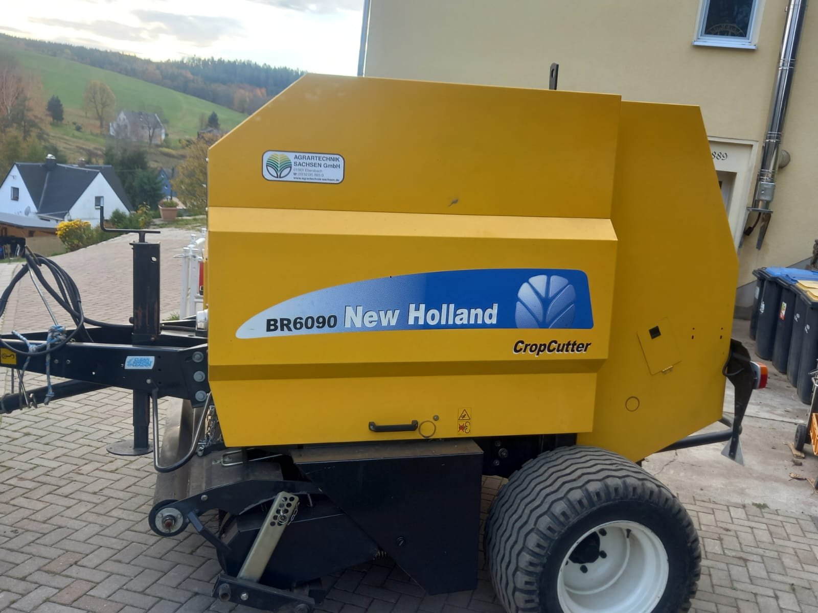 Rundballenpresse tip New Holland BR6090 Crop Cutter, Gebrauchtmaschine in Forchheim (Poză 1)