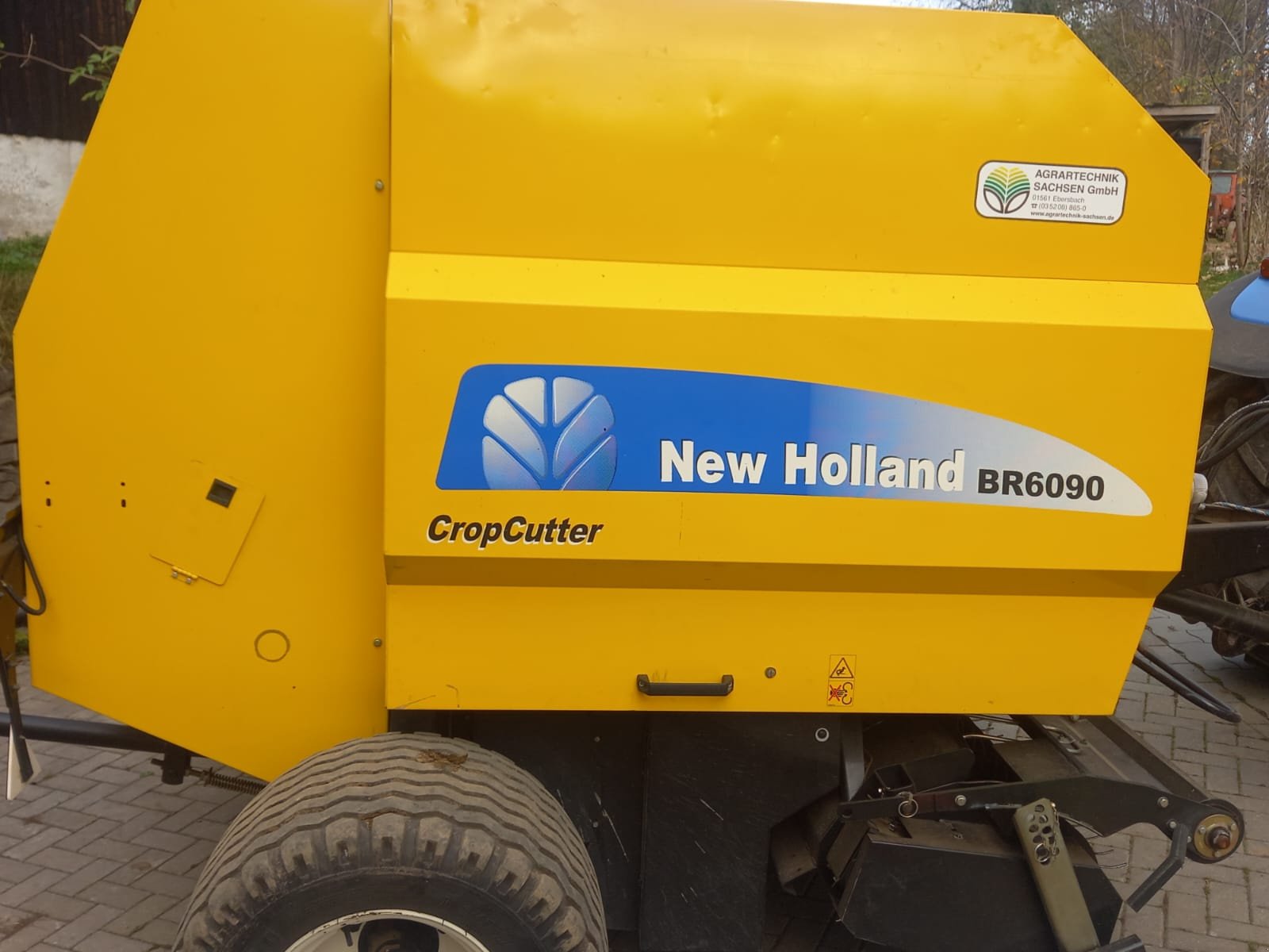 Rundballenpresse tip New Holland BR6090 Crop Cutter, Gebrauchtmaschine in Forchheim (Poză 2)