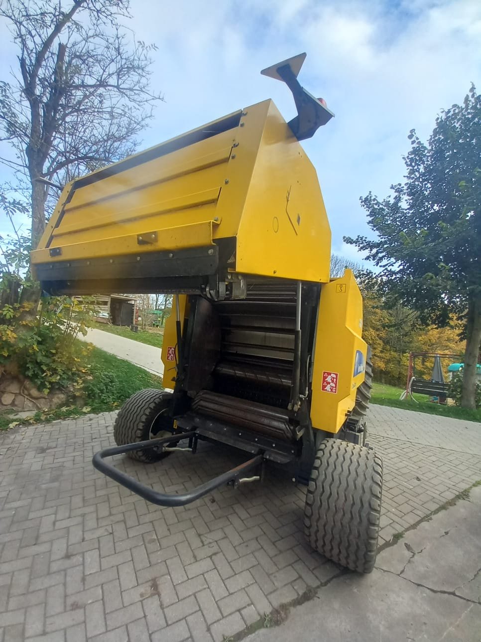 Rundballenpresse tip New Holland BR6090 Crop Cutter, Gebrauchtmaschine in Forchheim (Poză 8)