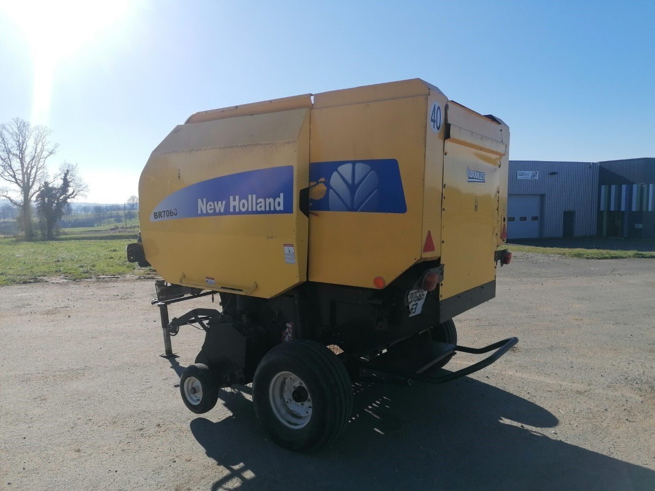 Rundballenpresse του τύπου New Holland Presse à balles rondes 7060EN New Holland, Gebrauchtmaschine σε Le Horps (Φωτογραφία 11)