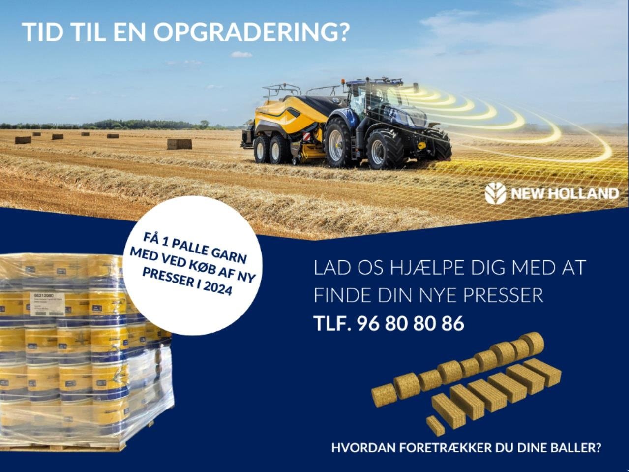 Rundballenpresse tip New Holland PRO-BELT 190 RC 25K, Gebrauchtmaschine in Skjern (Poză 5)