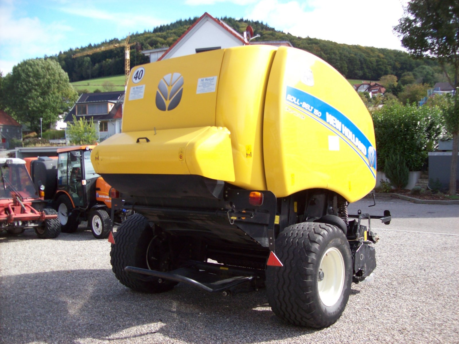 Rundballenpresse tip New Holland RB 150 CC, Gebrauchtmaschine in Sölden (Poză 8)