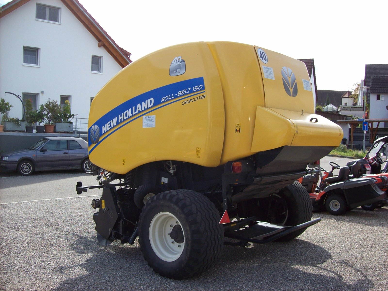 Rundballenpresse tip New Holland RB 150 CC, Gebrauchtmaschine in Sölden (Poză 10)