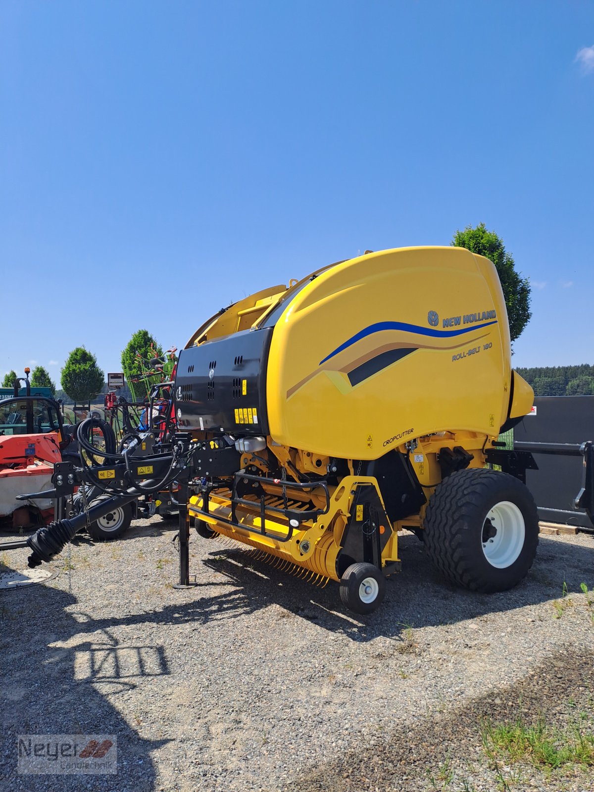 Rundballenpresse Türe ait New Holland RB 180 C, Neumaschine içinde Bad Waldsee Mennisweiler (resim 2)