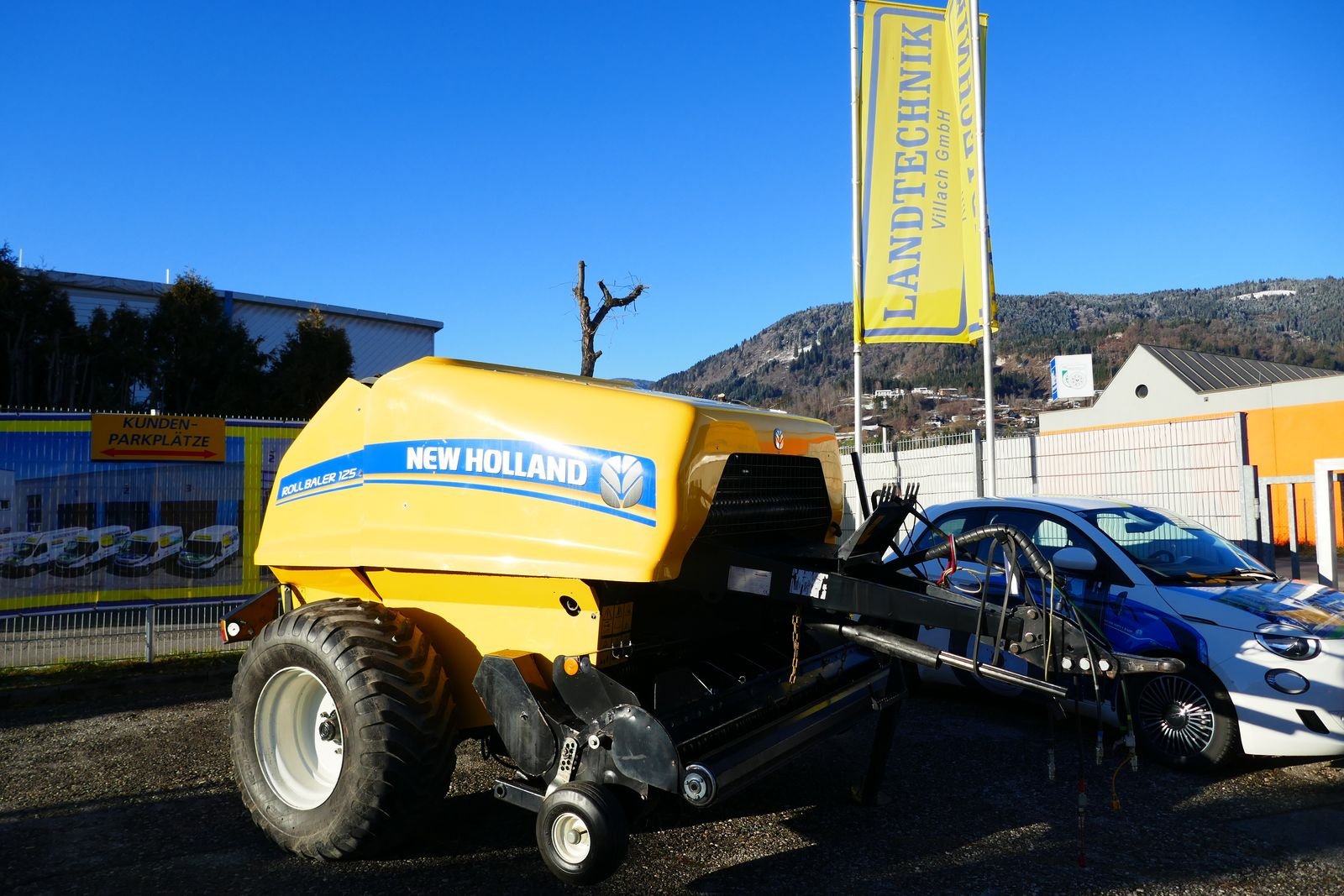 Rundballenpresse типа New Holland Roll Baler 125, Gebrauchtmaschine в Villach (Фотография 3)