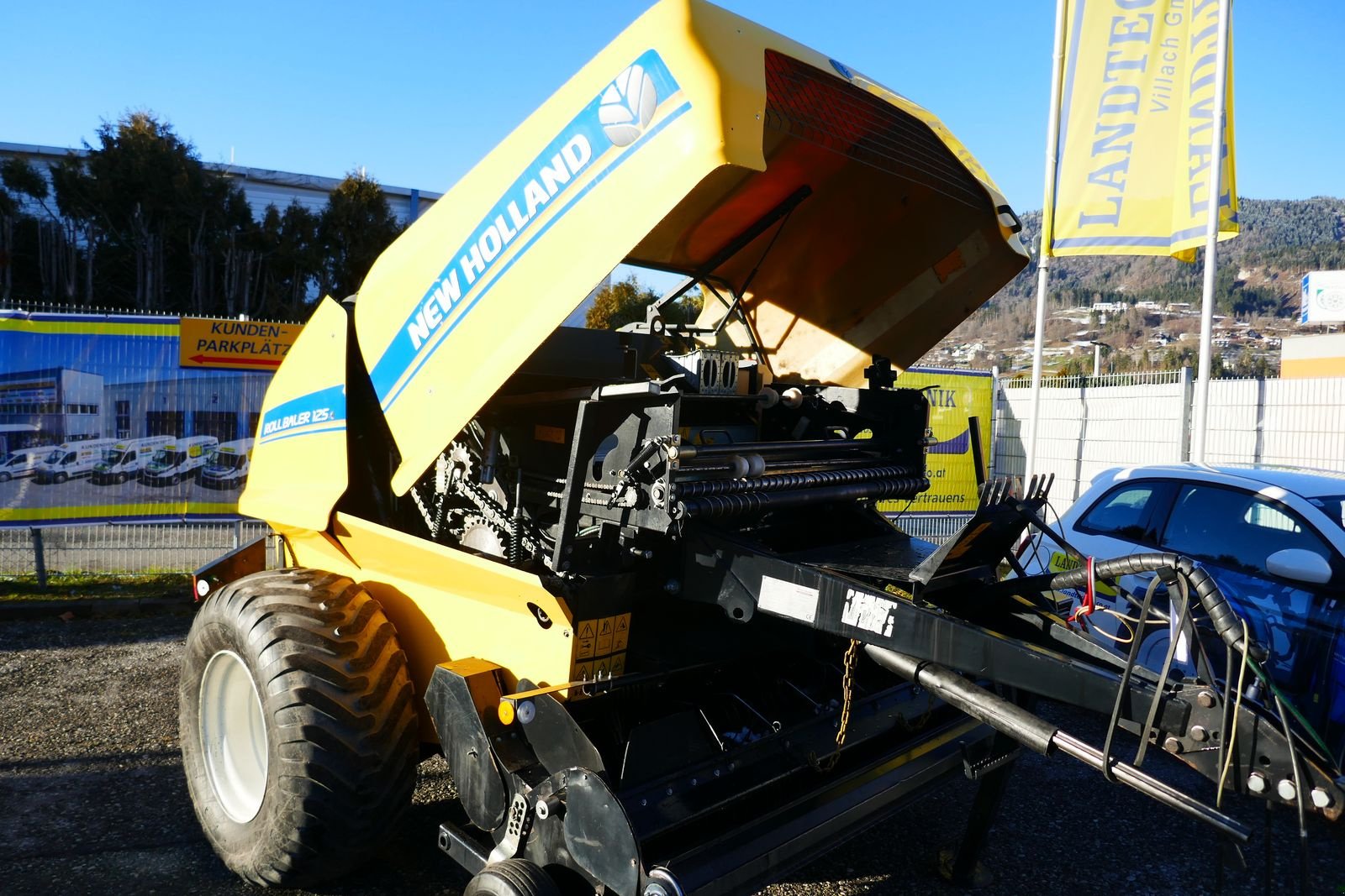 Rundballenpresse типа New Holland Roll Baler 125, Gebrauchtmaschine в Villach (Фотография 14)