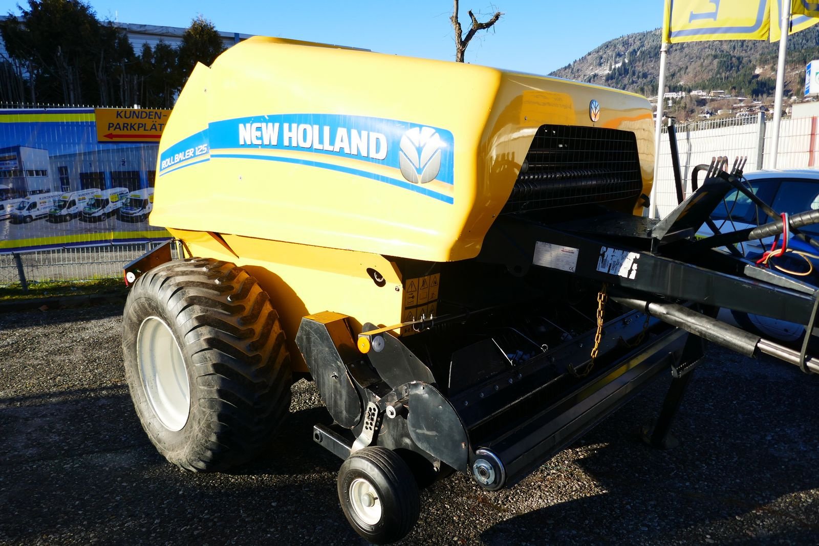 Rundballenpresse типа New Holland Roll Baler 125, Gebrauchtmaschine в Villach (Фотография 4)