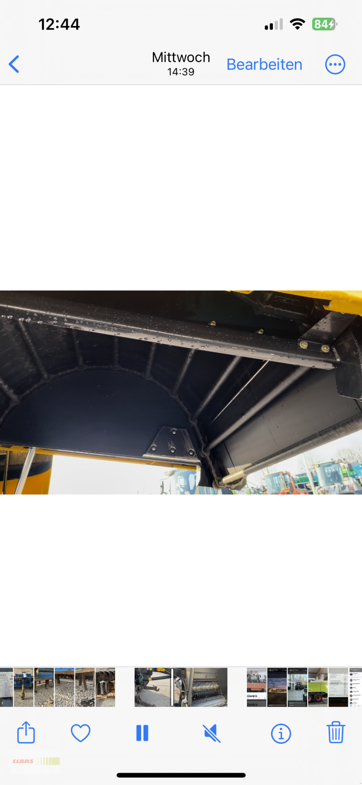 Rundballenpresse van het type New Holland Roll Bar 125 PREIS REDUZIERT !!!, Gebrauchtmaschine in Langenau (Foto 13)