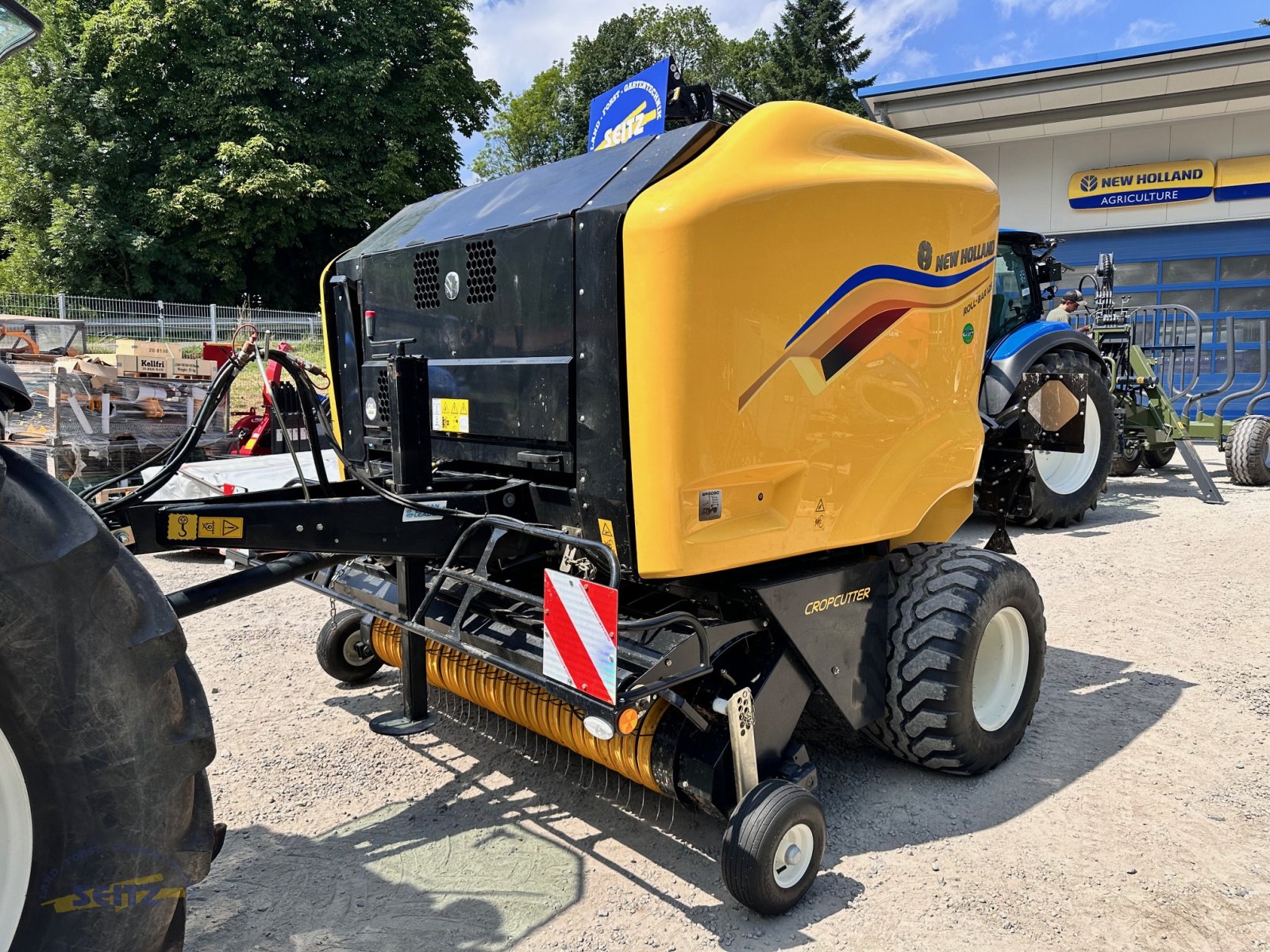 Rundballenpresse del tipo New Holland Roll Bar 125, Gebrauchtmaschine en Lindenfels-Glattbach (Imagen 1)