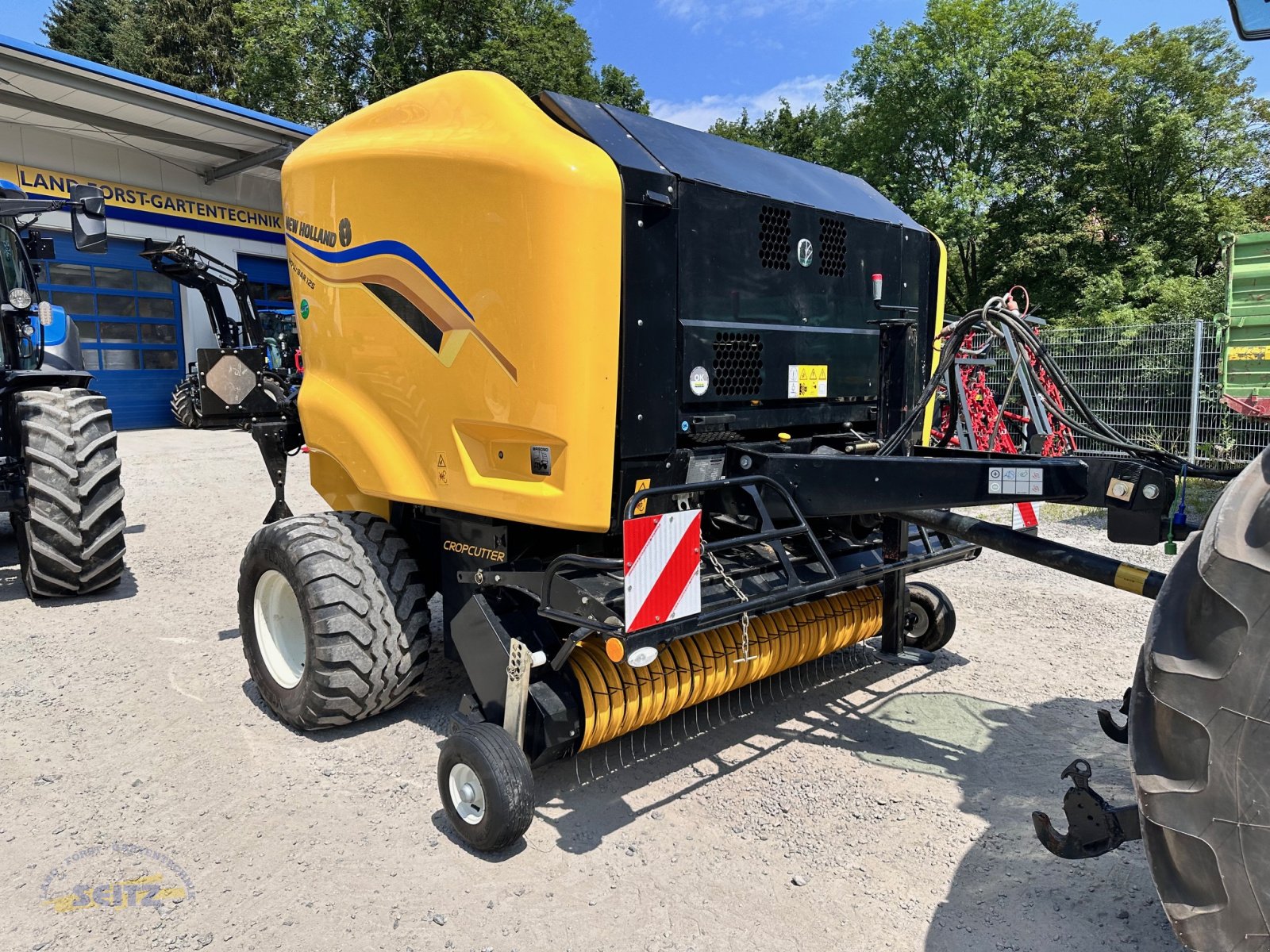 Rundballenpresse typu New Holland Roll Bar 125, Gebrauchtmaschine w Lindenfels-Glattbach (Zdjęcie 3)