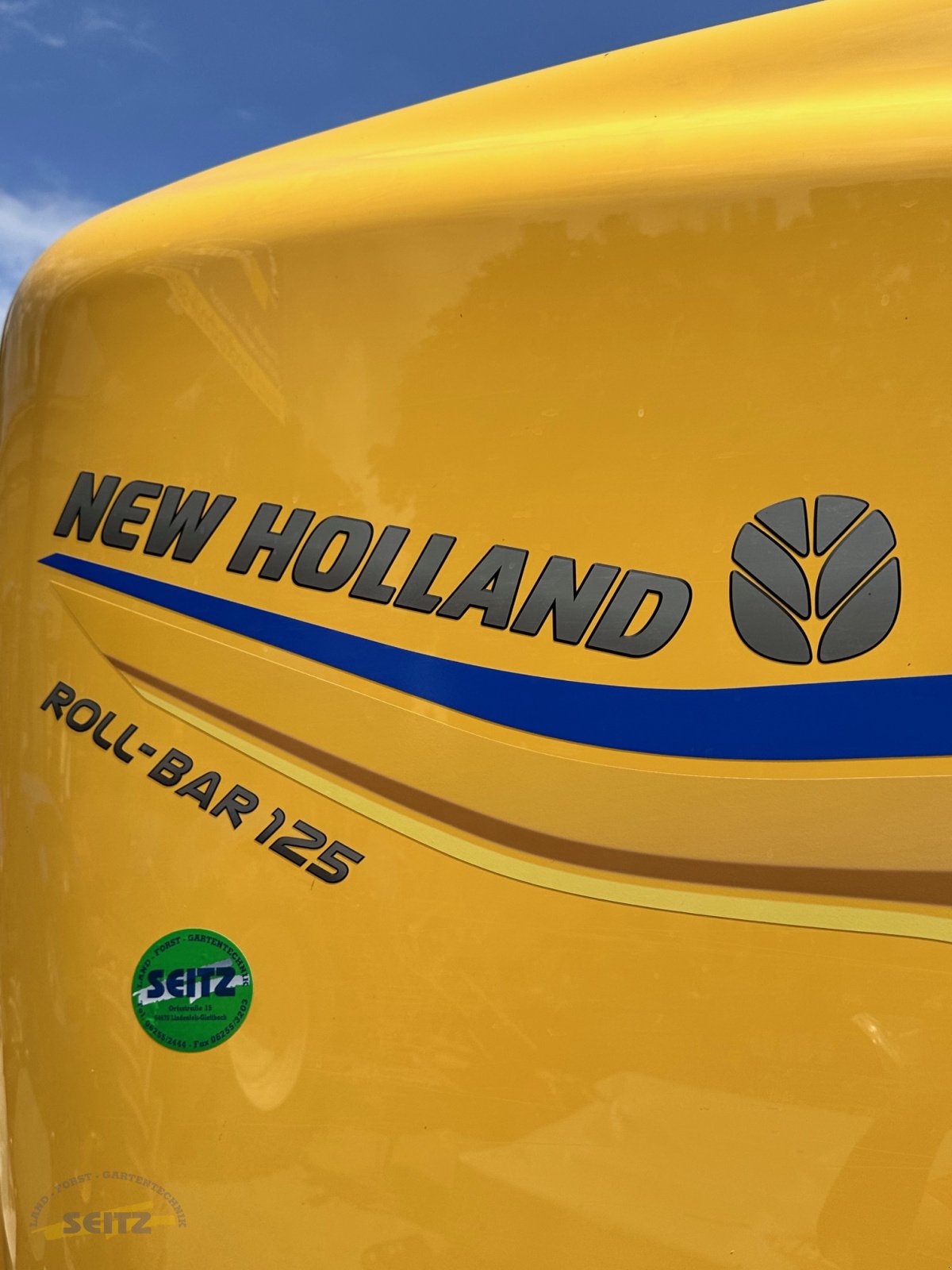 Rundballenpresse del tipo New Holland Roll Bar 125, Gebrauchtmaschine en Lindenfels-Glattbach (Imagen 18)