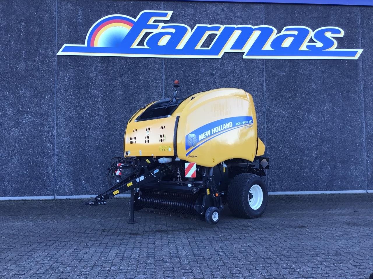 Rundballenpresse tip New Holland Rollbelt 180 Super Feed, Gebrauchtmaschine in Herning (Poză 1)