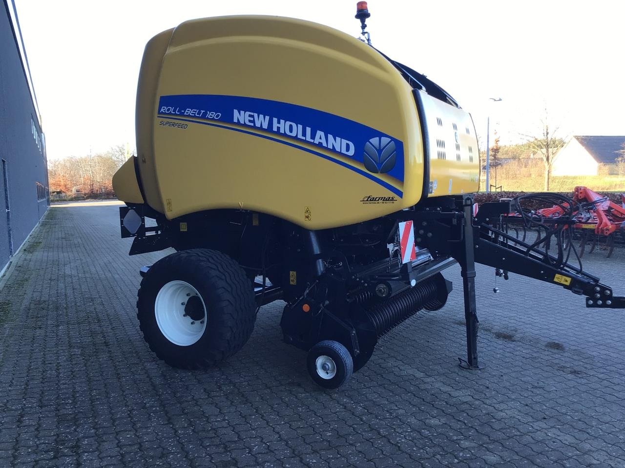 Rundballenpresse типа New Holland Rollbelt 180 Super Feed, Gebrauchtmaschine в Herning (Фотография 3)