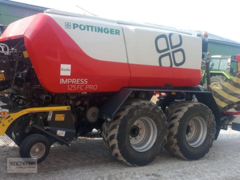 Rundballenpresse van het type Pöttinger Impress 125 FC Pro, Gebrauchtmaschine in Finningen (Foto 1)