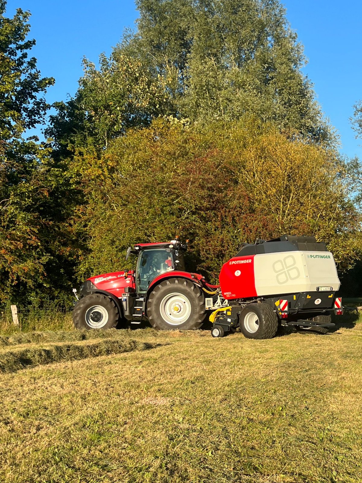 Rundballenpresse van het type Pöttinger Impress 3190 V PRO, Gebrauchtmaschine in Klempau (Foto 10)