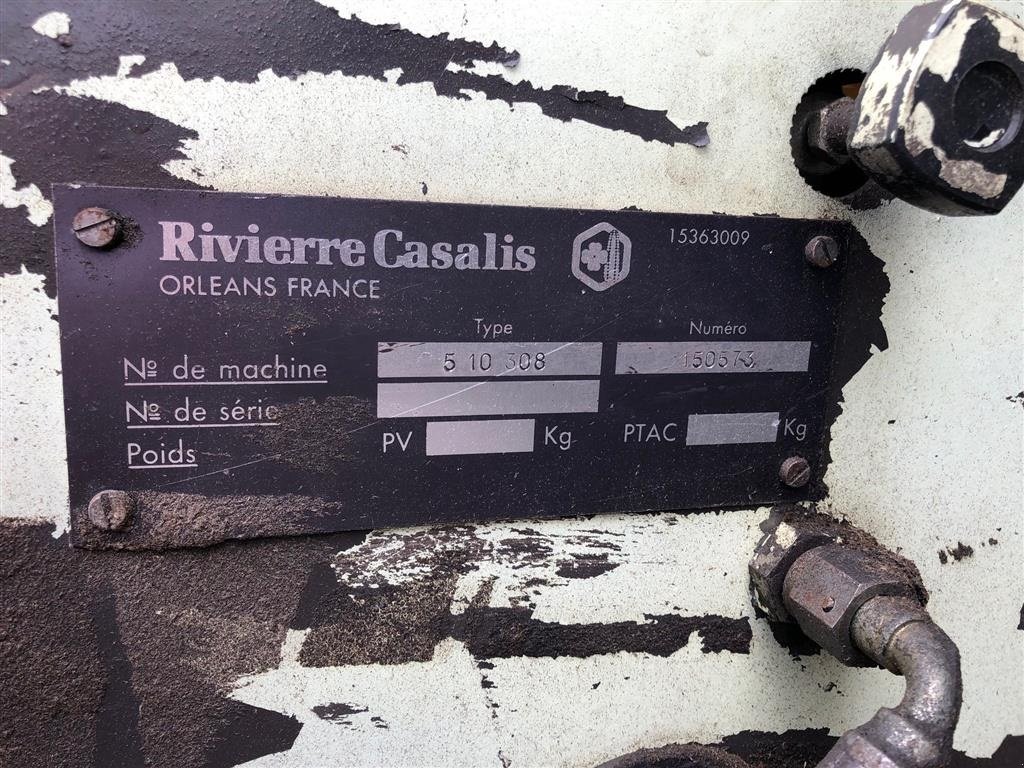 Rundballenpresse del tipo Rivierre Casalis 125 RC, Gebrauchtmaschine en Holstebro (Imagen 5)