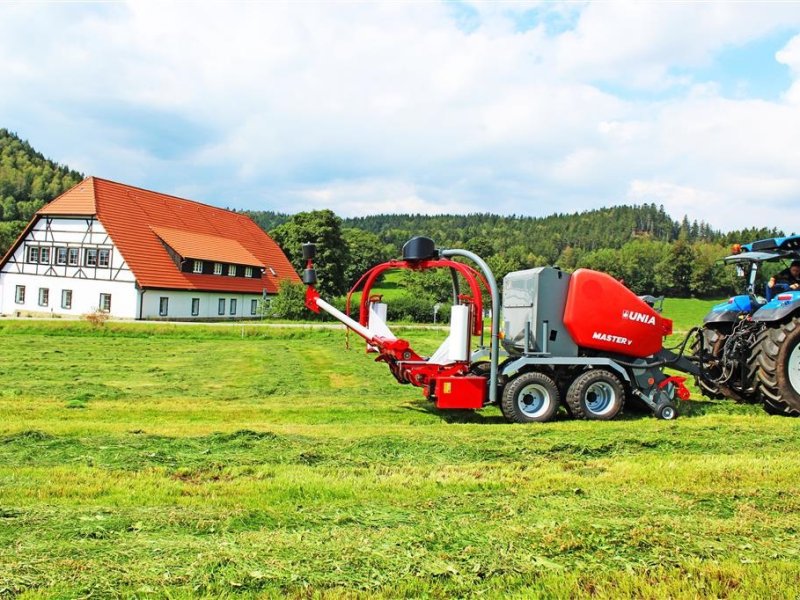 Rundballenpresse typu Unia MASTER V med wrapper, Gebrauchtmaschine v Hadsund (Obrázek 1)