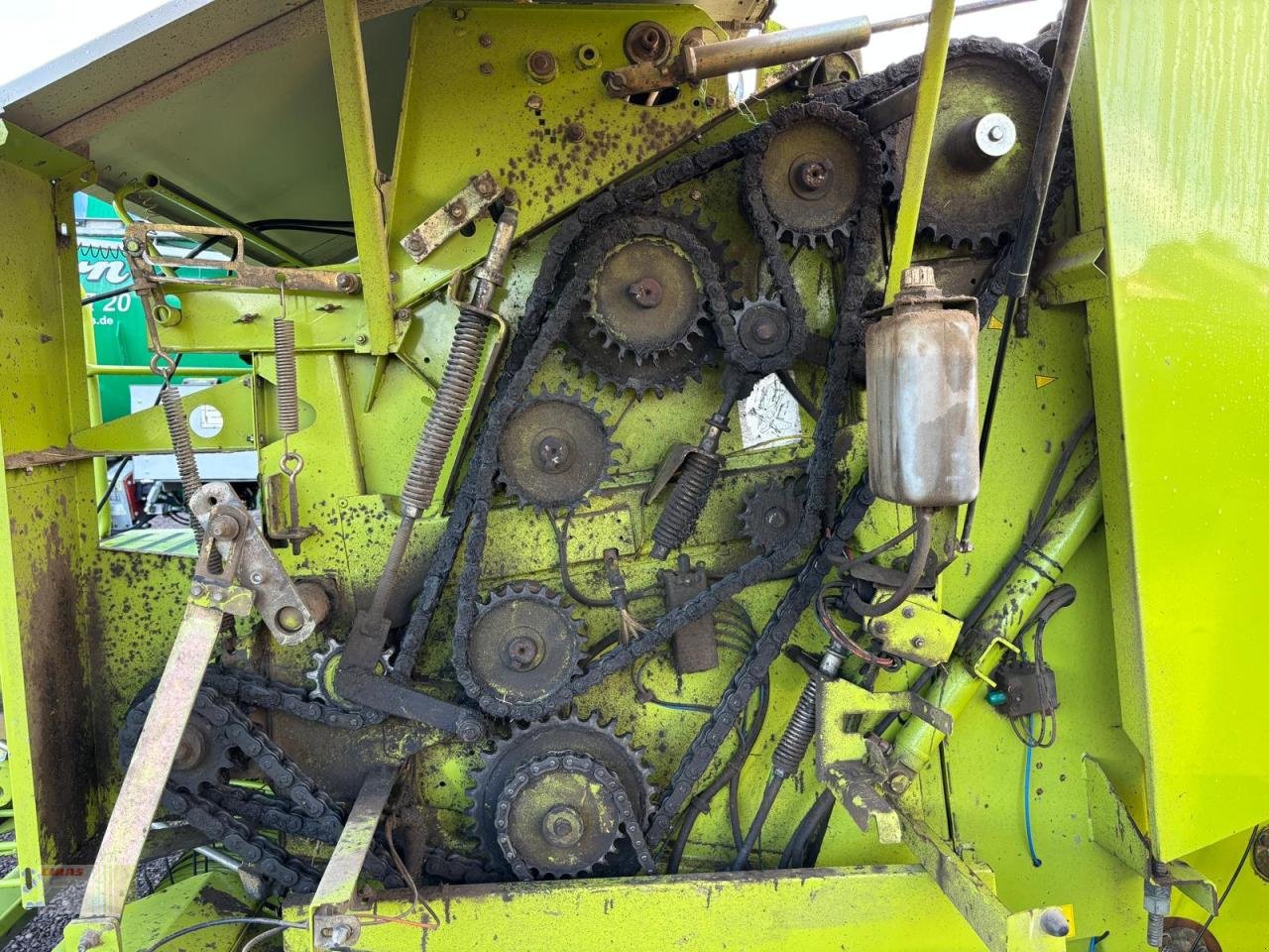 Rundballenwickelgerät tip CLAAS ROLLANT 255 RC UNIWRAP, Pressen-Wickler-Kombination, Gebrauchtmaschine in Westerstede (Poză 9)