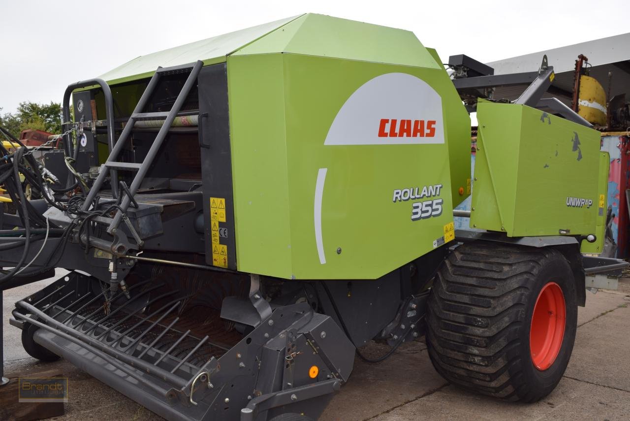 Rundballenwickelgerät des Typs CLAAS Rollant 355 RC Uniwrap, Gebrauchtmaschine in Oyten (Bild 3)