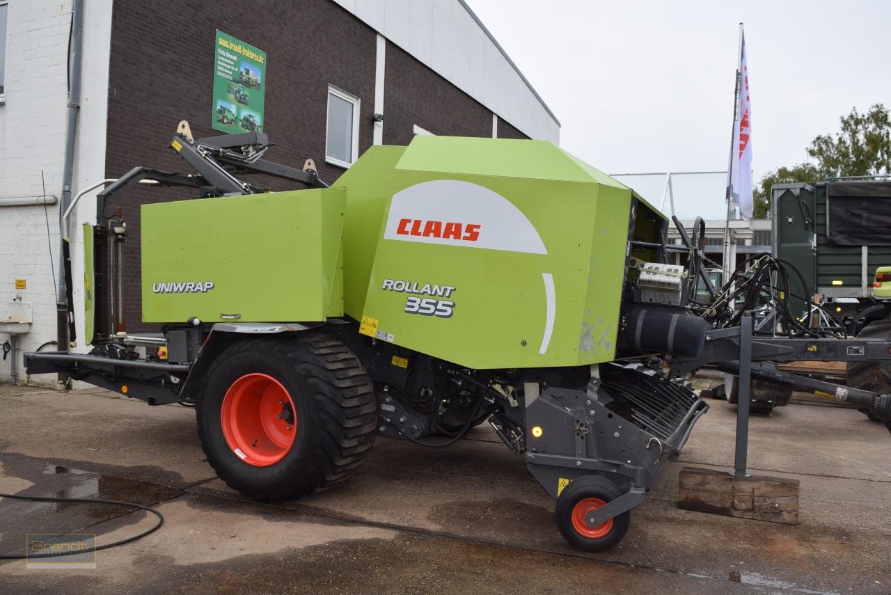 Rundballenwickelgerät des Typs CLAAS Rollant 355 RC Uniwrap, Gebrauchtmaschine in Oyten (Bild 4)