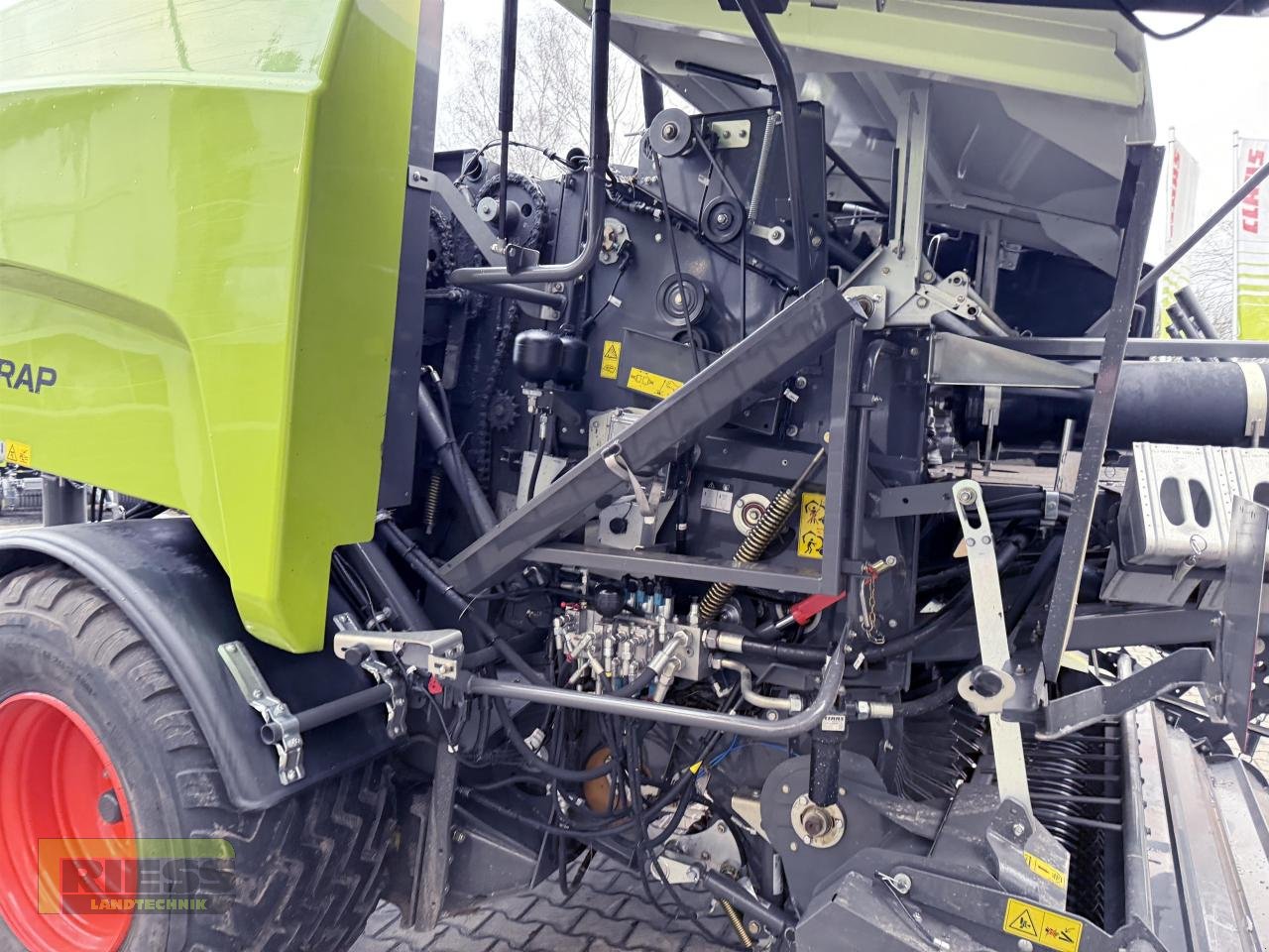 Rundballenwickelgerät typu CLAAS ROLLANT 454 UNIWRAP PRO, Gebrauchtmaschine v Homberg (Ohm) - Maulbach (Obrázok 12)