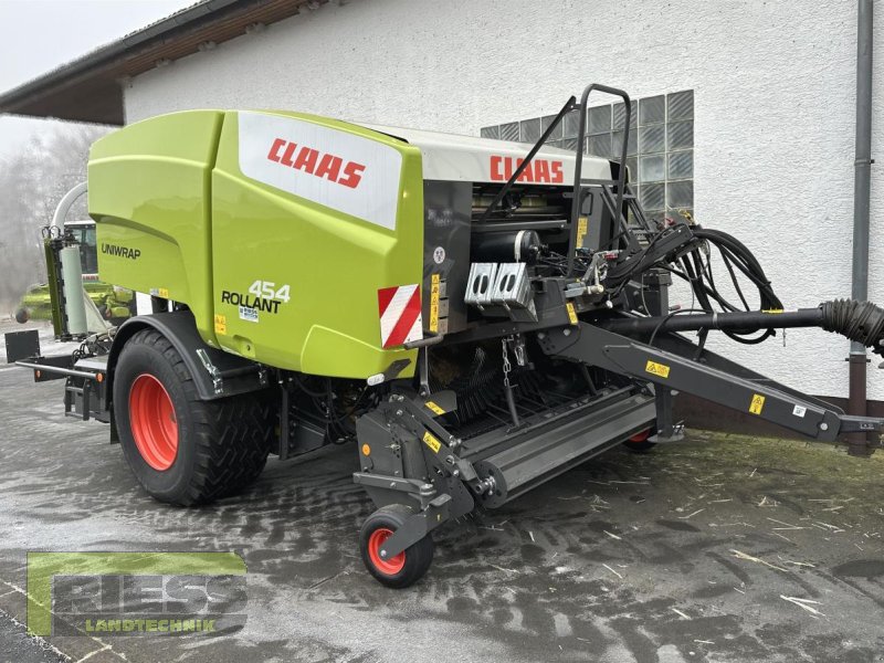 Rundballenwickelgerät tip CLAAS ROLLANT 454 UNIWRAP RC, Vorführmaschine in Homberg/Ohm - Maulbach (Poză 1)