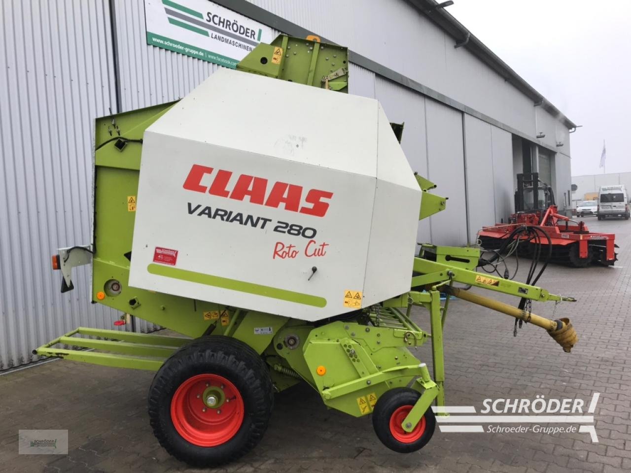 Rundballenwickelgerät tip CLAAS VARIANT 280 RC, Gebrauchtmaschine in Wildeshausen (Poză 2)