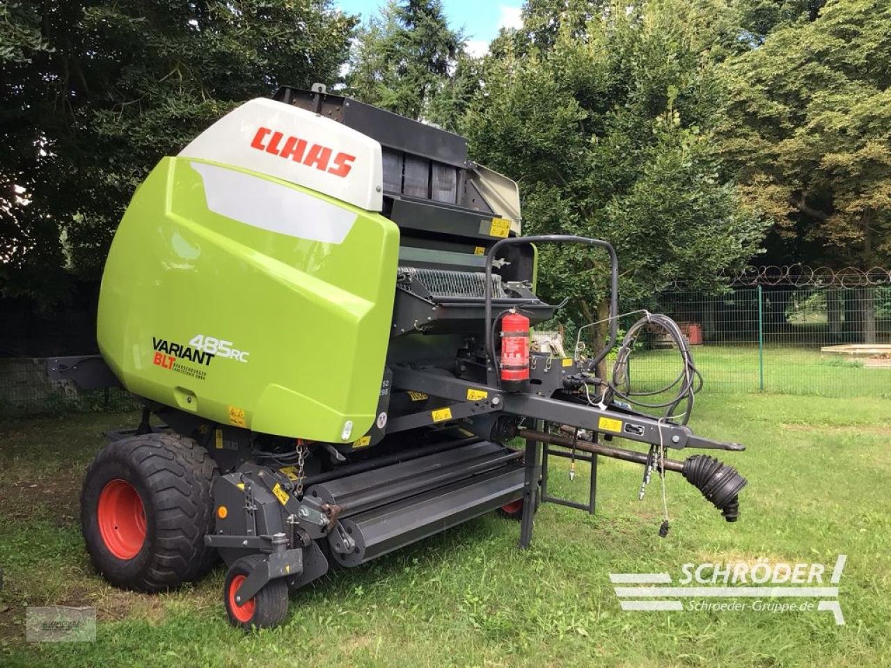 Rundballenwickelgerät van het type CLAAS VARIANT 485 RC, Gebrauchtmaschine in Friedland (Foto 1)