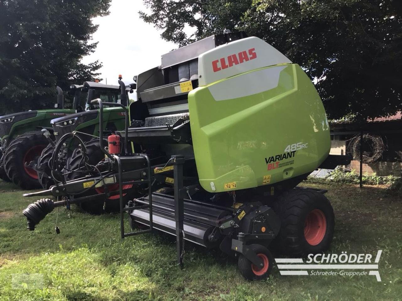 Rundballenwickelgerät tip CLAAS VARIANT 485 RC, Gebrauchtmaschine in Friedland (Poză 3)