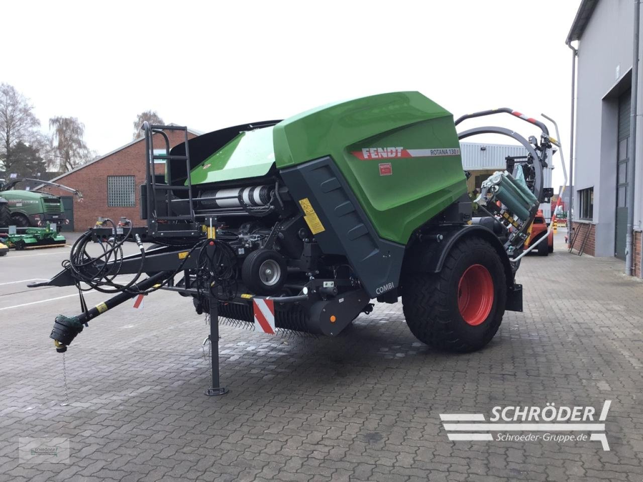 Rundballenwickelgerät типа Fendt ROTANA 130 F KOMBI - 25 MS -, Neumaschine в Völkersen (Фотография 3)