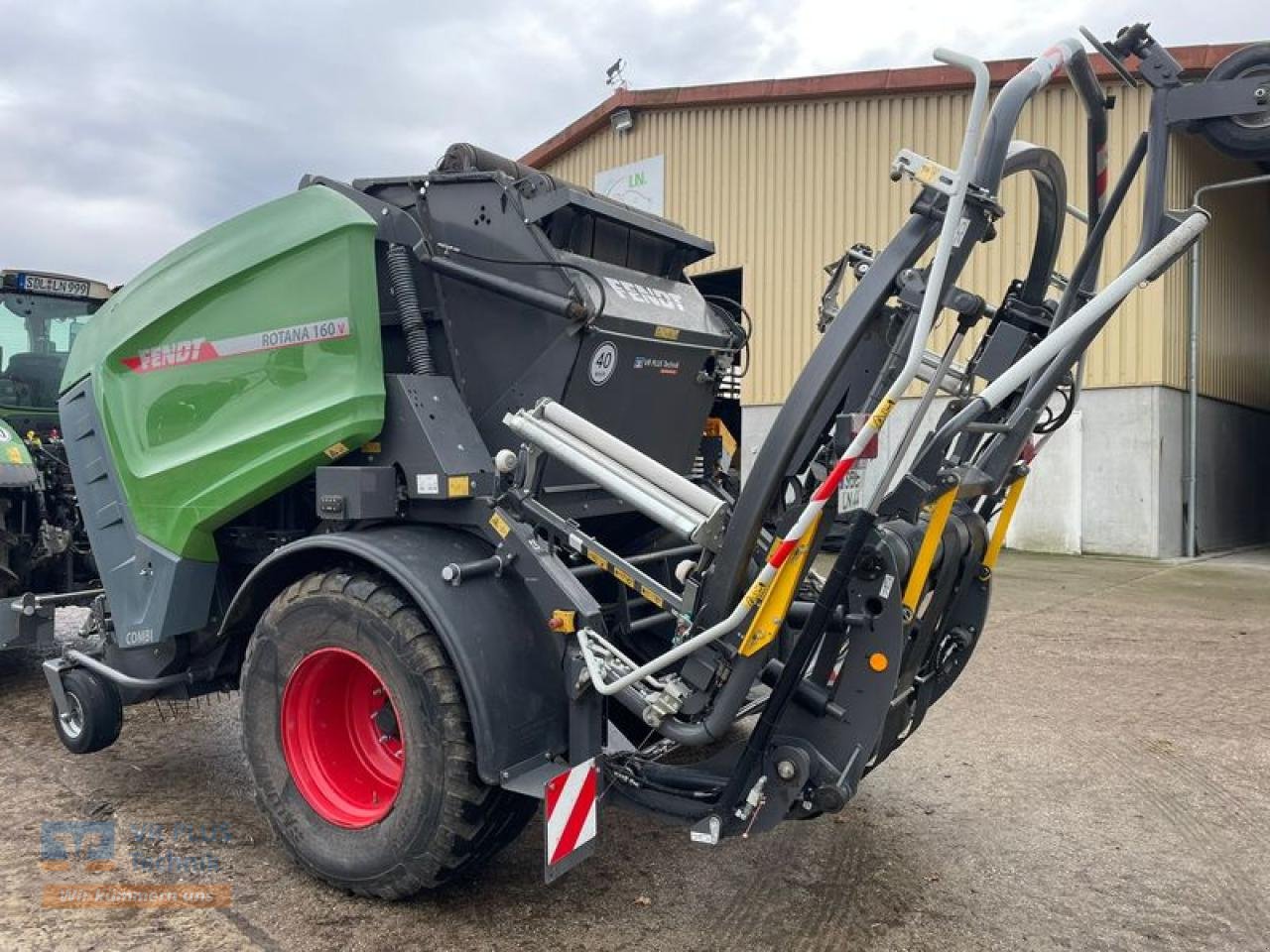 Rundballenwickelgerät типа Fendt ROTANA 160 V COMBI, Gebrauchtmaschine в Osterburg (Фотография 3)