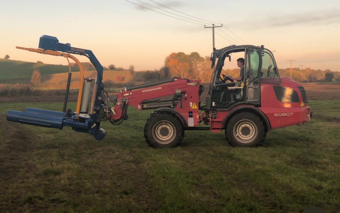 Rundballenwickelgerät a típus Göweil G 1015, Gebrauchtmaschine ekkor: Soyen (Kép 3)