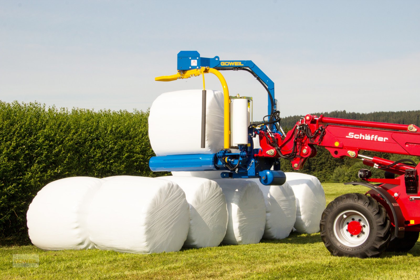 Rundballenwickelgerät van het type Göweil G1015, Neumaschine in Kirchschlag (Foto 5)