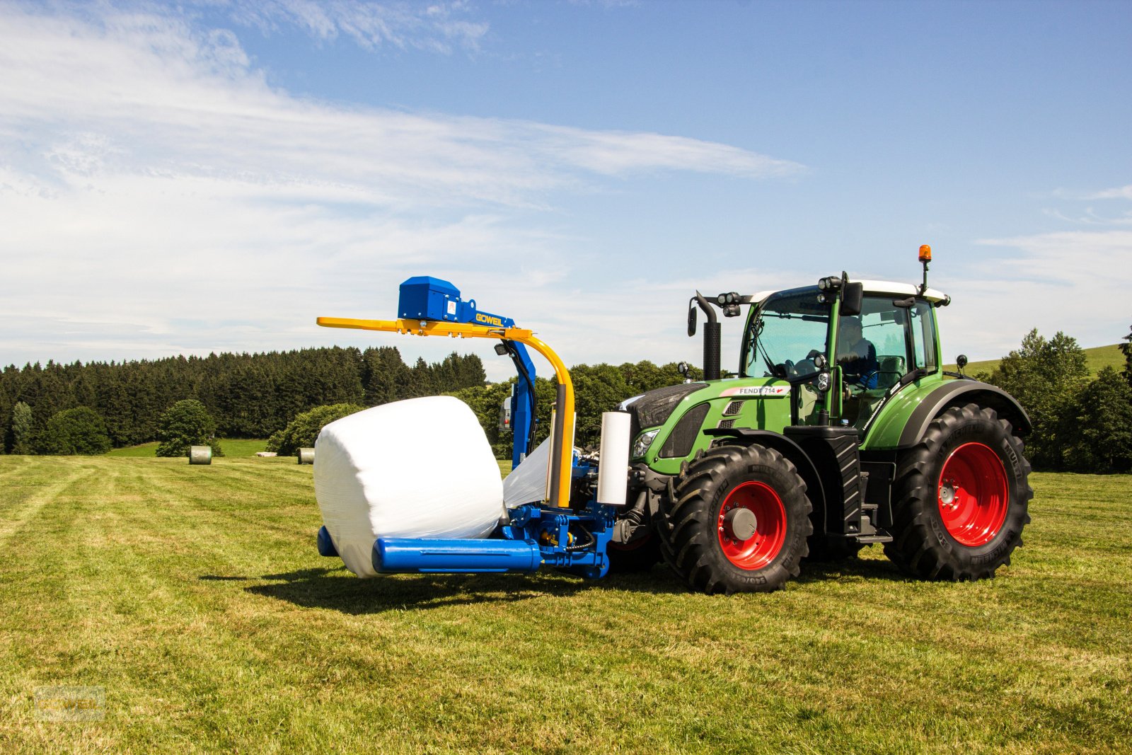 Rundballenwickelgerät des Typs Göweil G1015, Neumaschine in Kirchschlag (Bild 7)