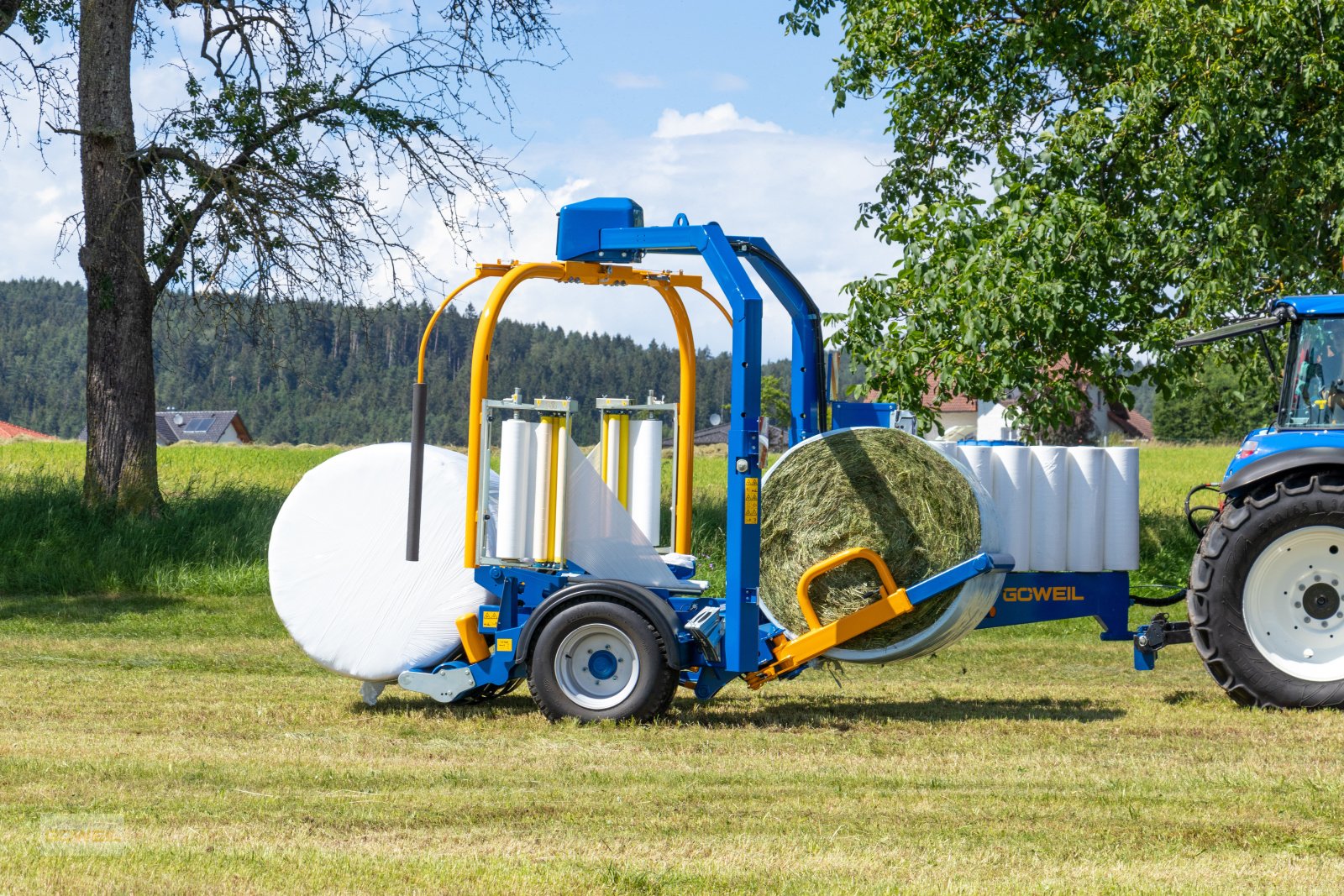 Rundballenwickelgerät a típus Göweil G5012, Neumaschine ekkor: Kirchschlag (Kép 5)