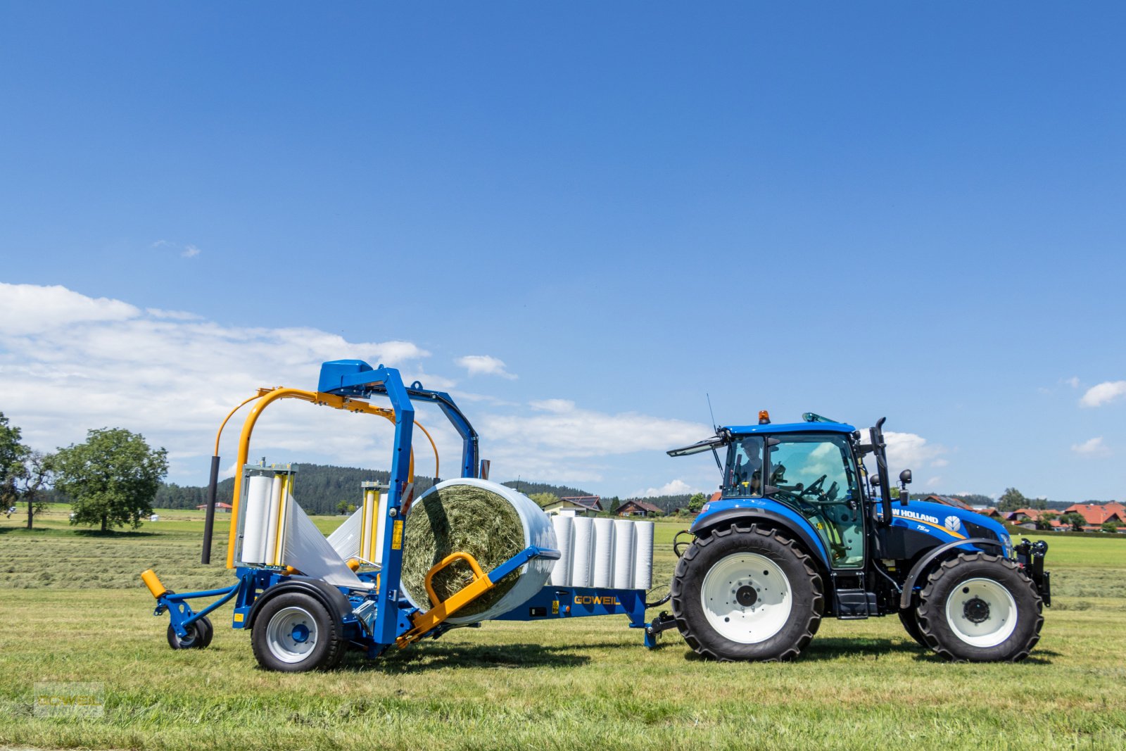 Rundballenwickelgerät typu Göweil G5012, Neumaschine v Kirchschlag (Obrázek 4)