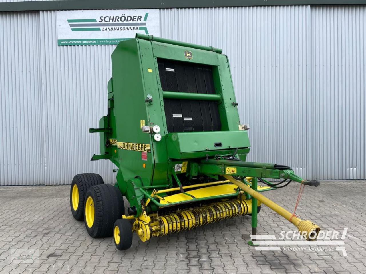 Rundballenwickelgerät typu John Deere 590, Gebrauchtmaschine v Wildeshausen (Obrázok 1)