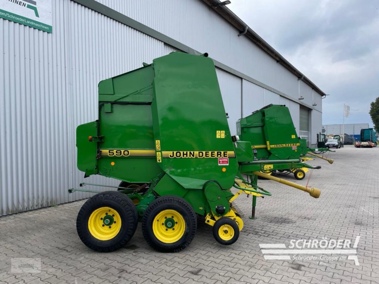 Rundballenwickelgerät a típus John Deere 590, Gebrauchtmaschine ekkor: Wildeshausen (Kép 2)