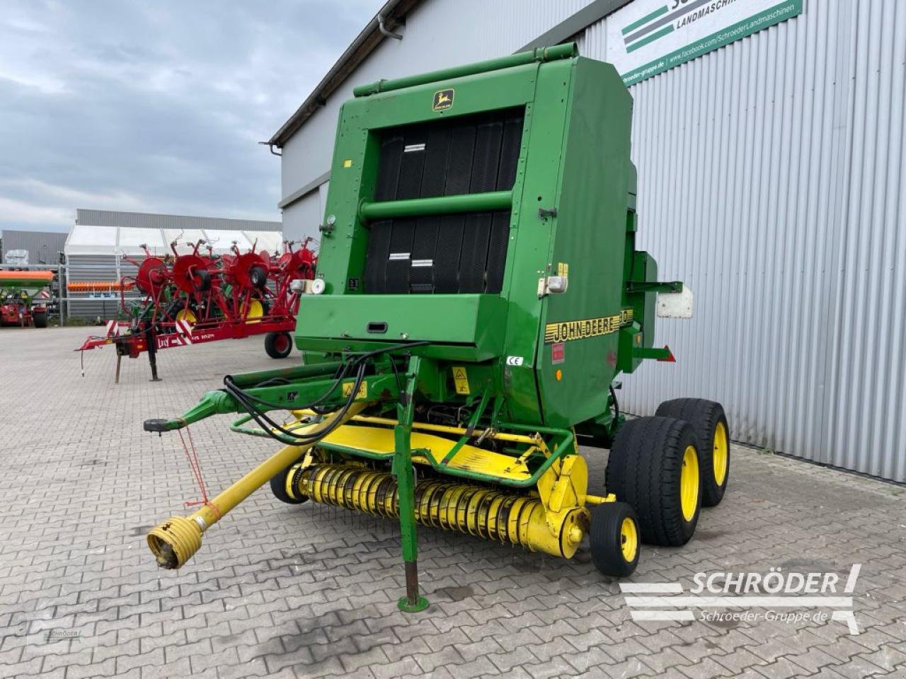 Rundballenwickelgerät van het type John Deere 590, Gebrauchtmaschine in Wildeshausen (Foto 5)