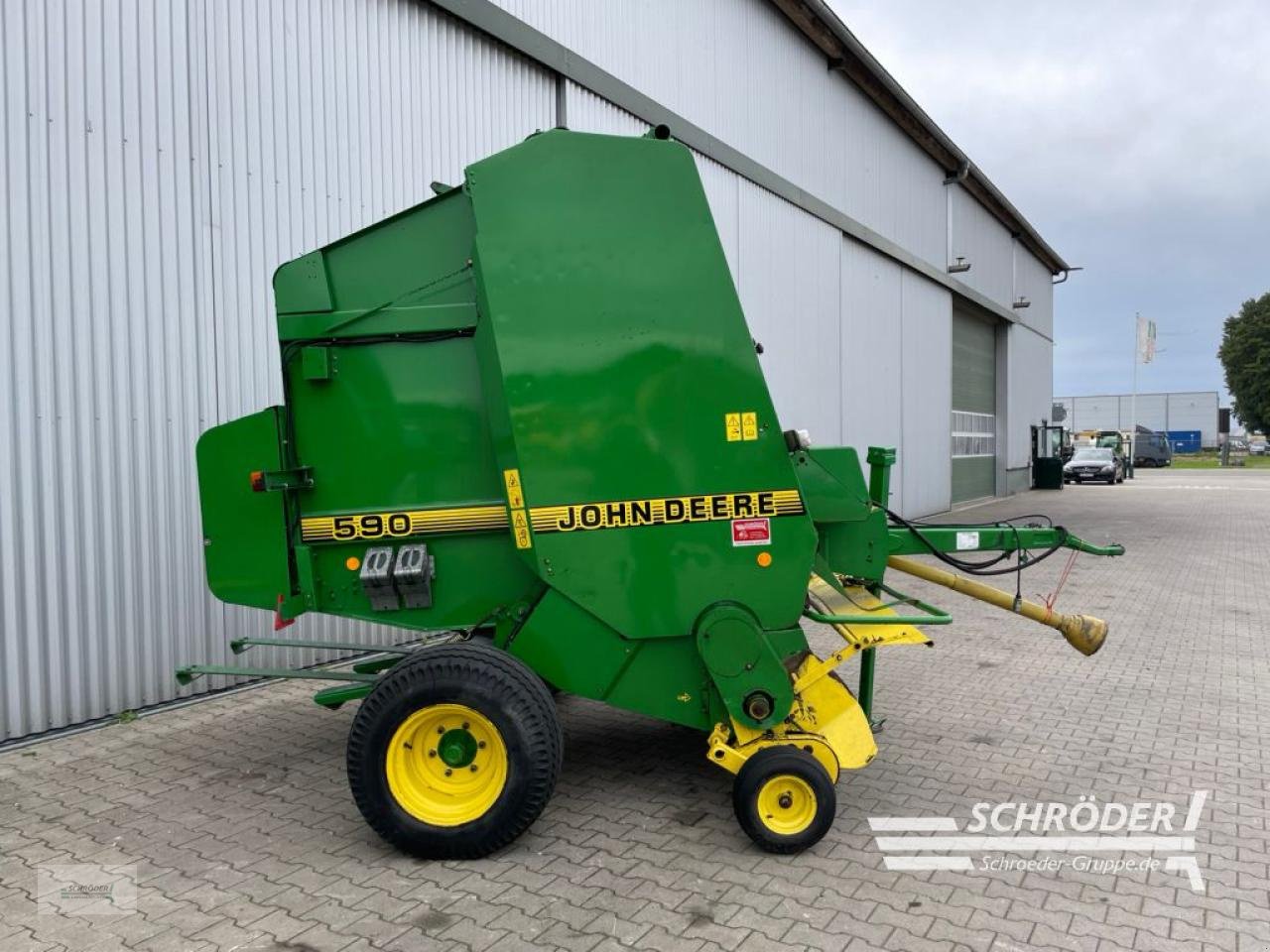 Rundballenwickelgerät tipa John Deere 590, Gebrauchtmaschine u Wildeshausen (Slika 2)