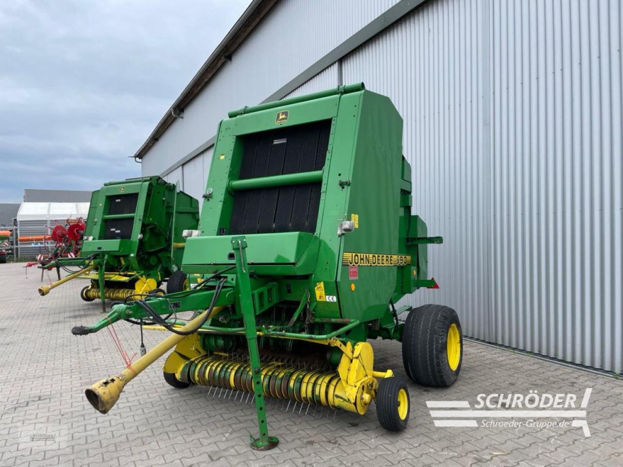 Rundballenwickelgerät van het type John Deere 590, Gebrauchtmaschine in Wildeshausen (Foto 5)