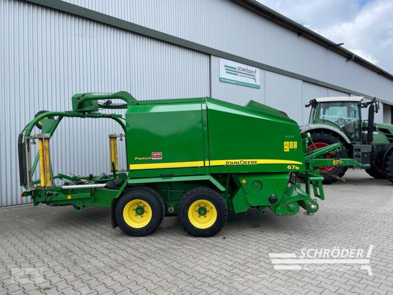 Rundballenwickelgerät tipa John Deere 678 PREMIUM, Gebrauchtmaschine u Wildeshausen (Slika 2)