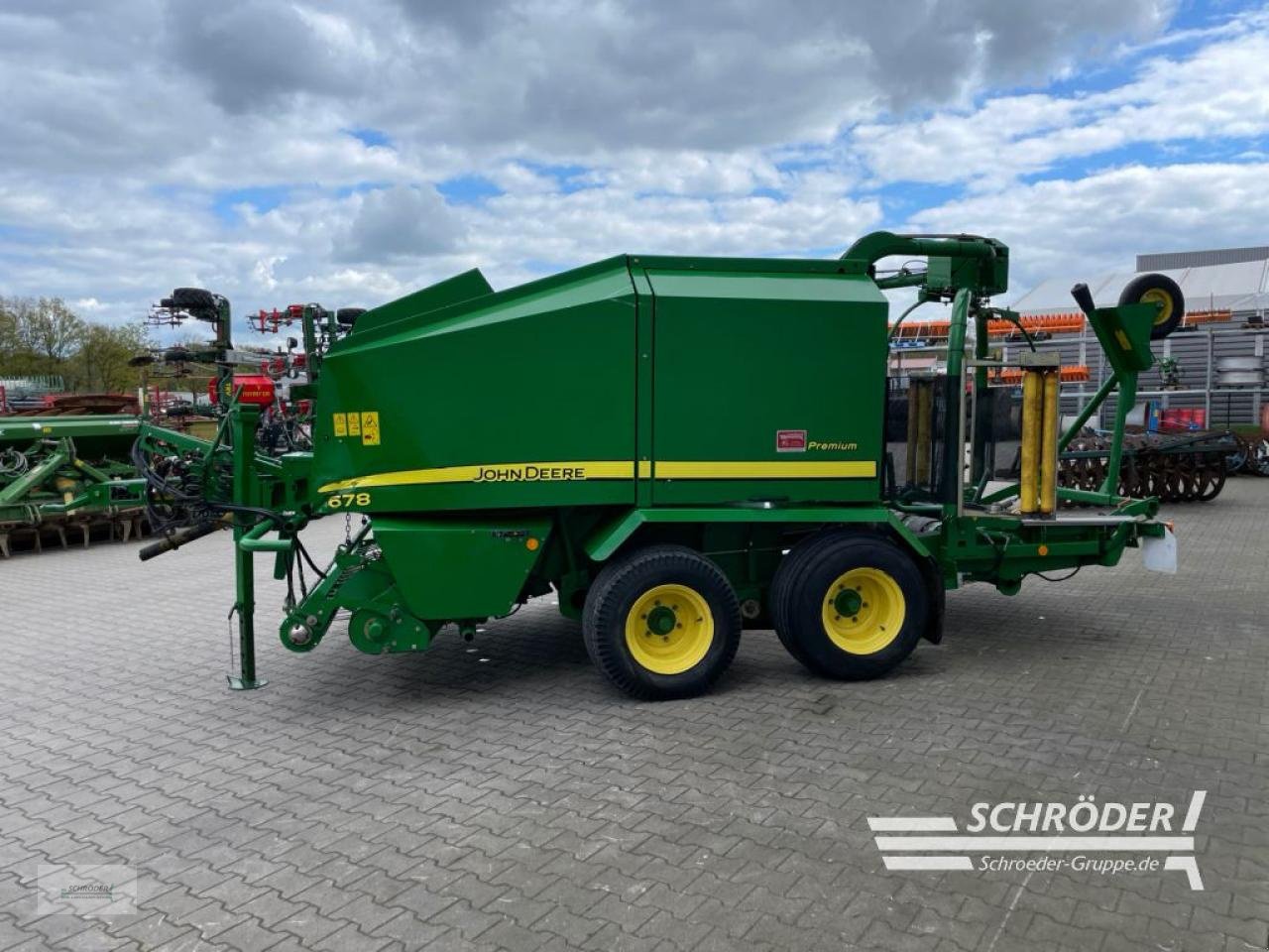 Rundballenwickelgerät tipa John Deere 678 PREMIUM, Gebrauchtmaschine u Wildeshausen (Slika 4)