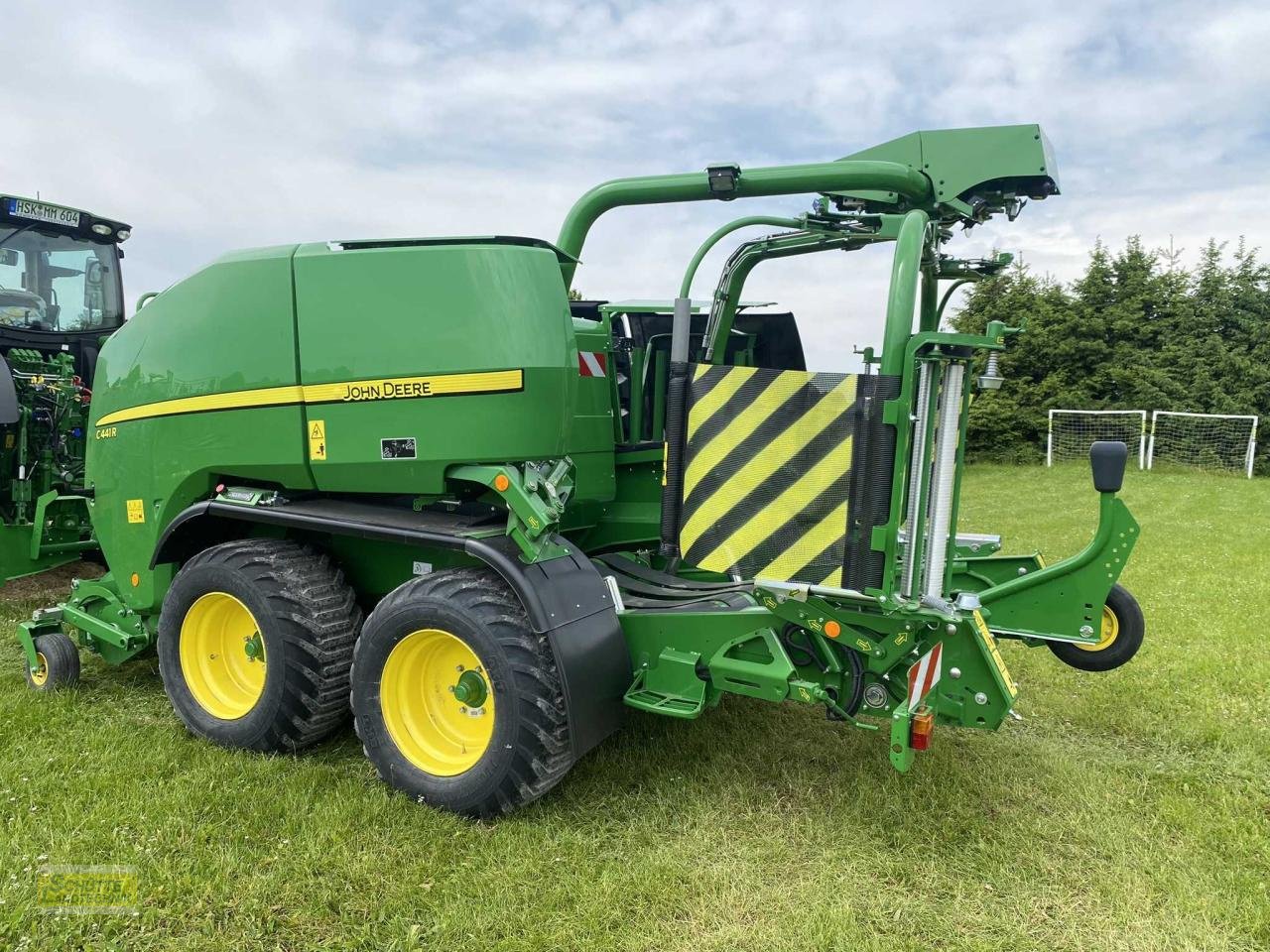 Rundballenwickelgerät typu John Deere C441R Kombipresse, Neumaschine w Marsberg-Giershagen (Zdjęcie 3)