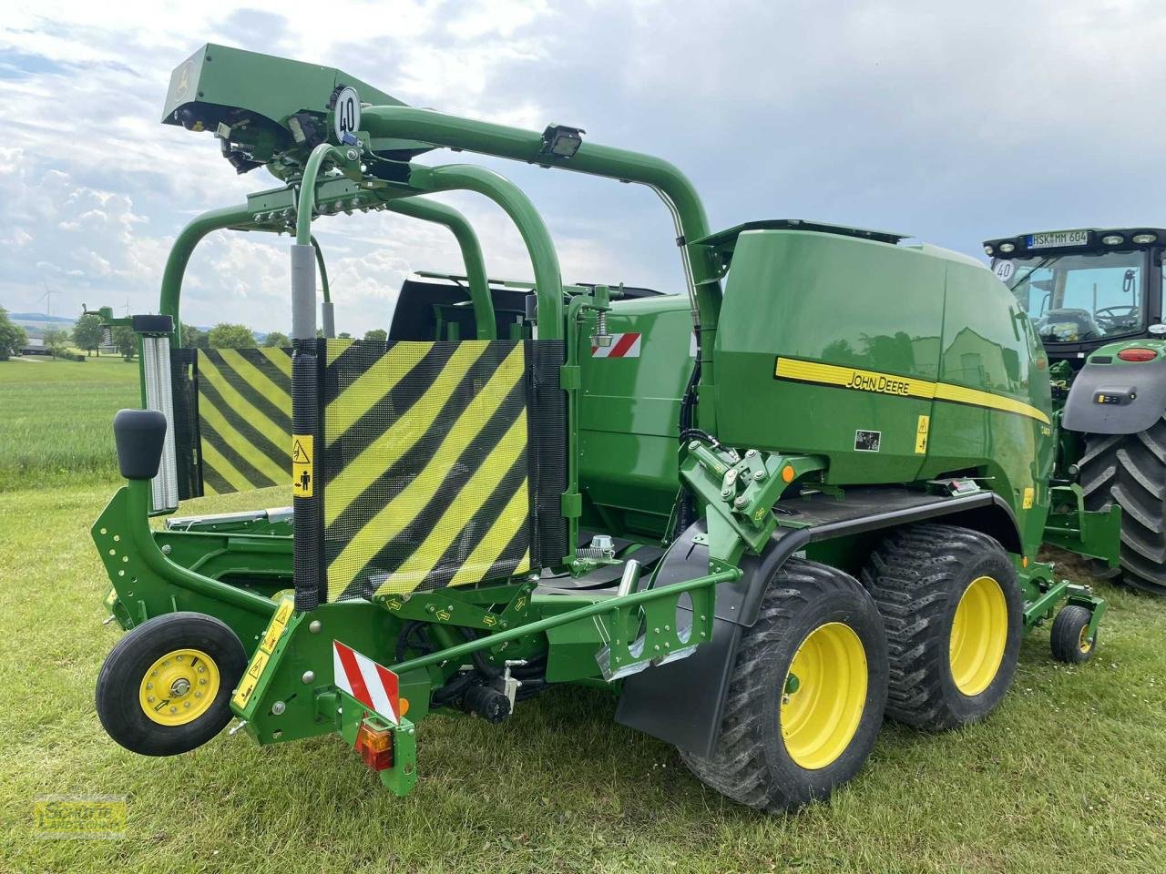 Rundballenwickelgerät typu John Deere C441R Kombipresse, Neumaschine v Marsberg-Giershagen (Obrázok 7)