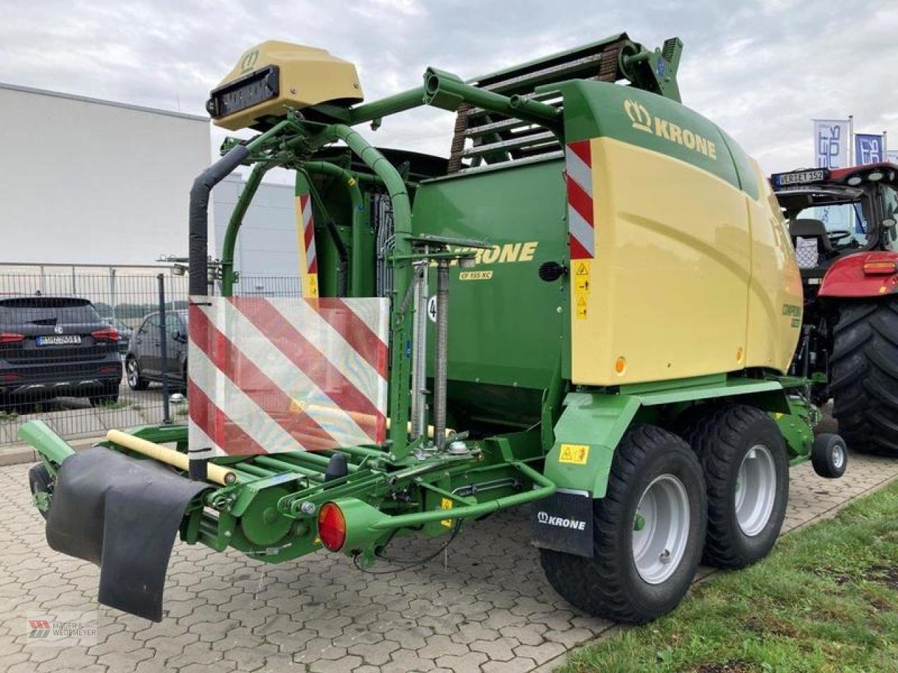 Rundballenwickelgerät des Typs Krone COMPRIMA CF 155 XC, Gebrauchtmaschine in Oyten (Bild 6)