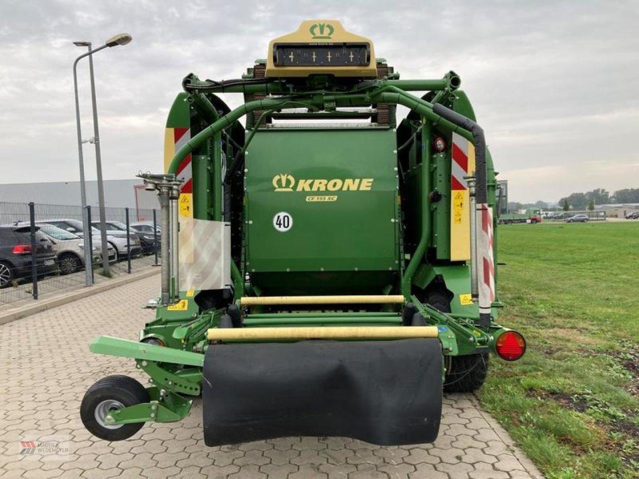 Rundballenwickelgerät du type Krone COMPRIMA CF 155 XC, Gebrauchtmaschine en Oyten (Photo 7)